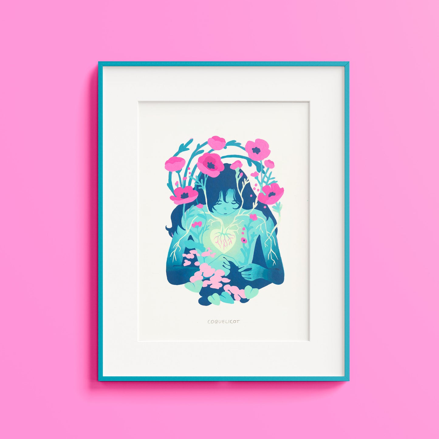 Print - Coquelicot (INKTOBER 2025) - A5