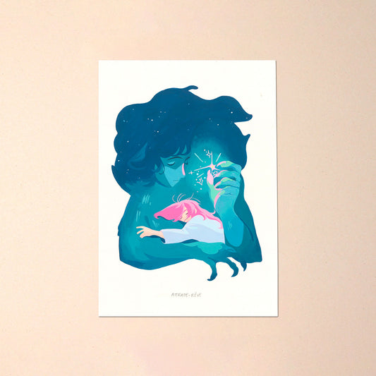 Attrape-rêve - Peinture Originale INKTOBER 2025