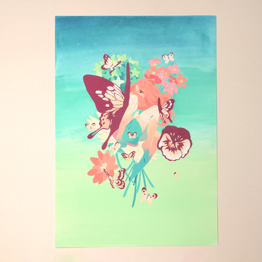 Bouquet - Peinture Originale