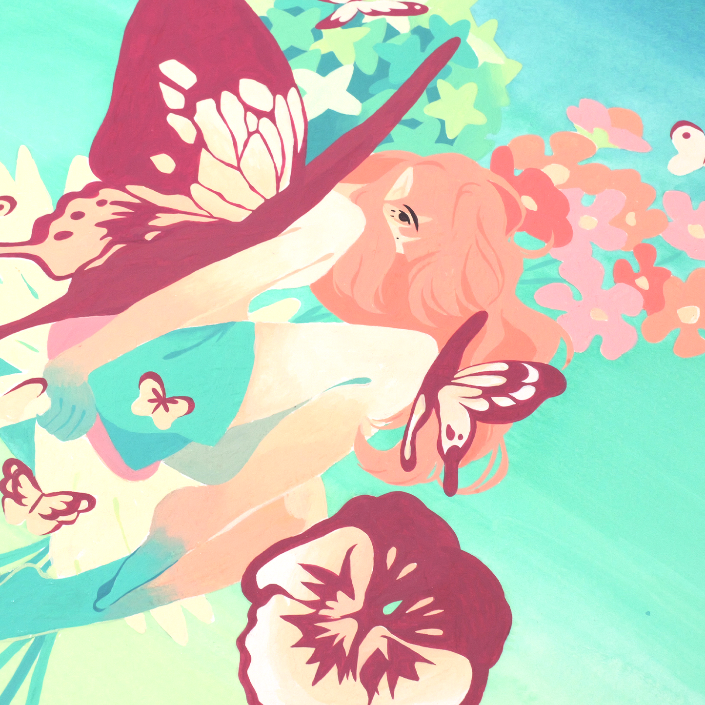 Bouquet - Peinture Originale