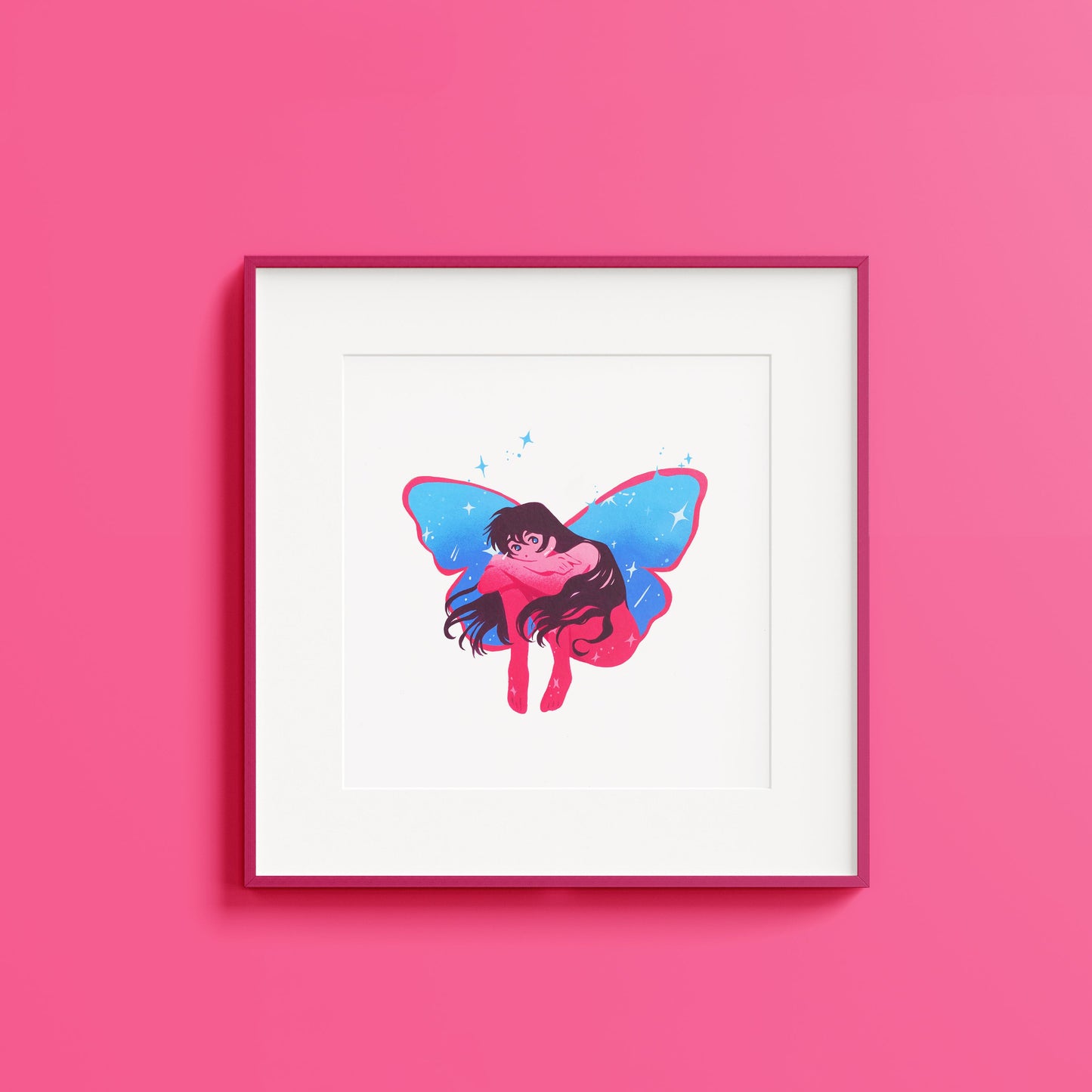 Print - Fairy - 21x21cm