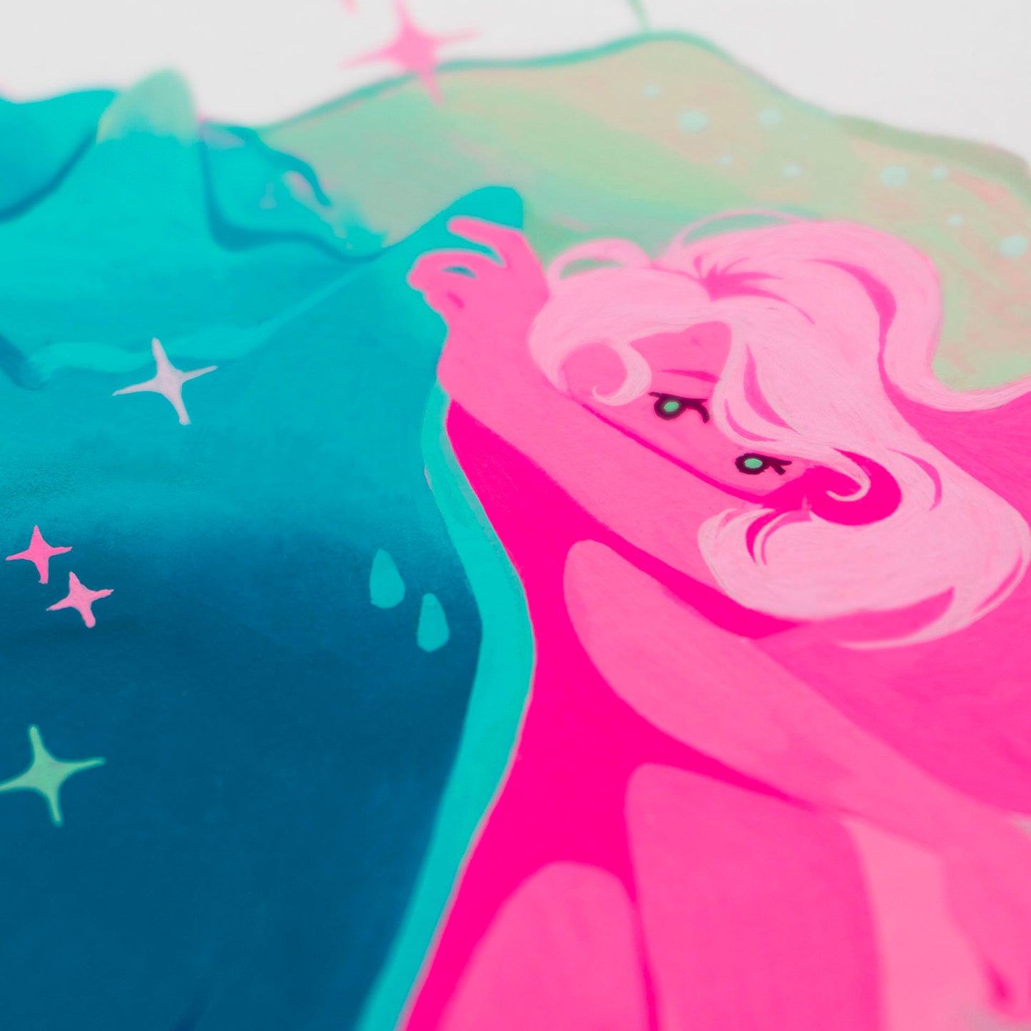 Coquillage - Peinture Originale INKTOBER 2025