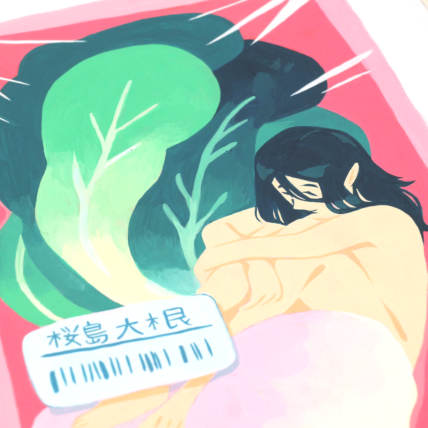 Navet - Peinture Originale