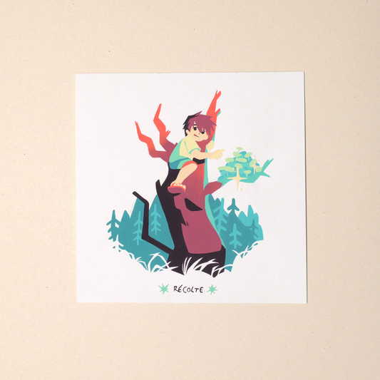 Récolte - Peinture Originale