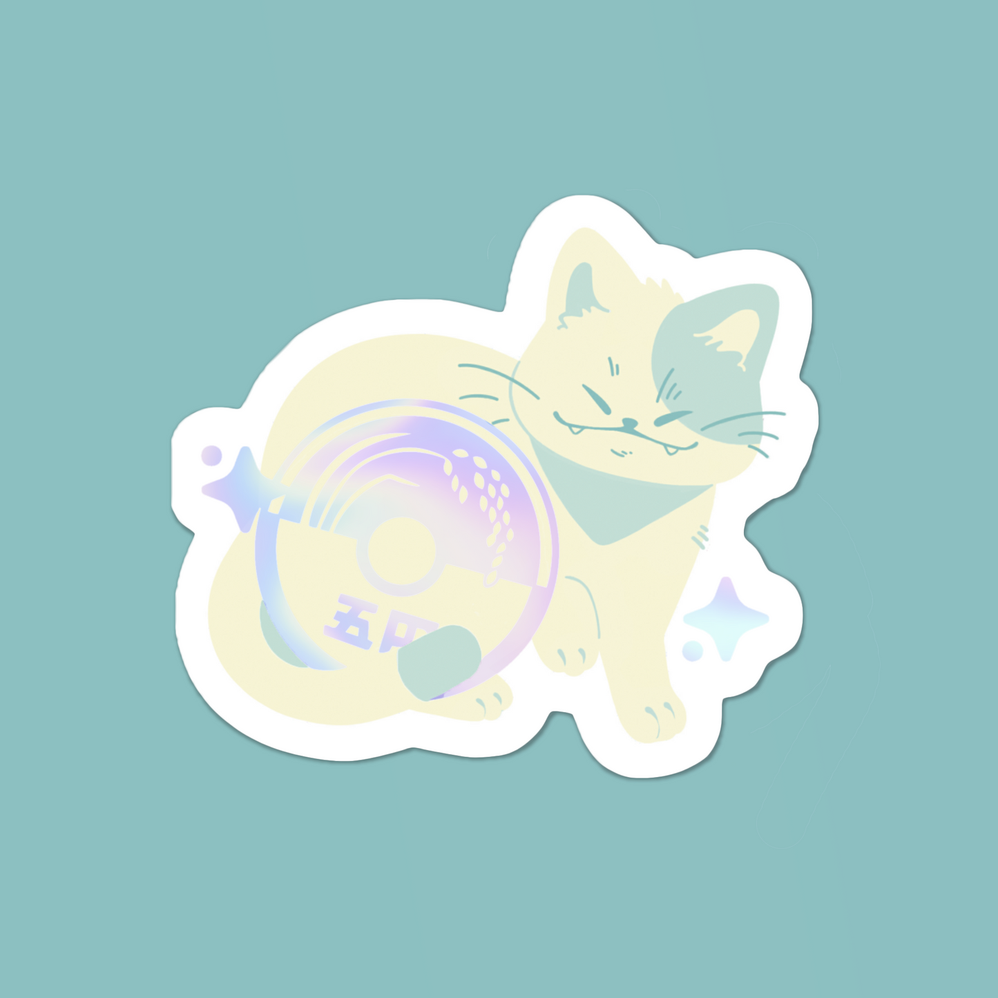 Sticker - "Maneki" | Holographique B-Grade