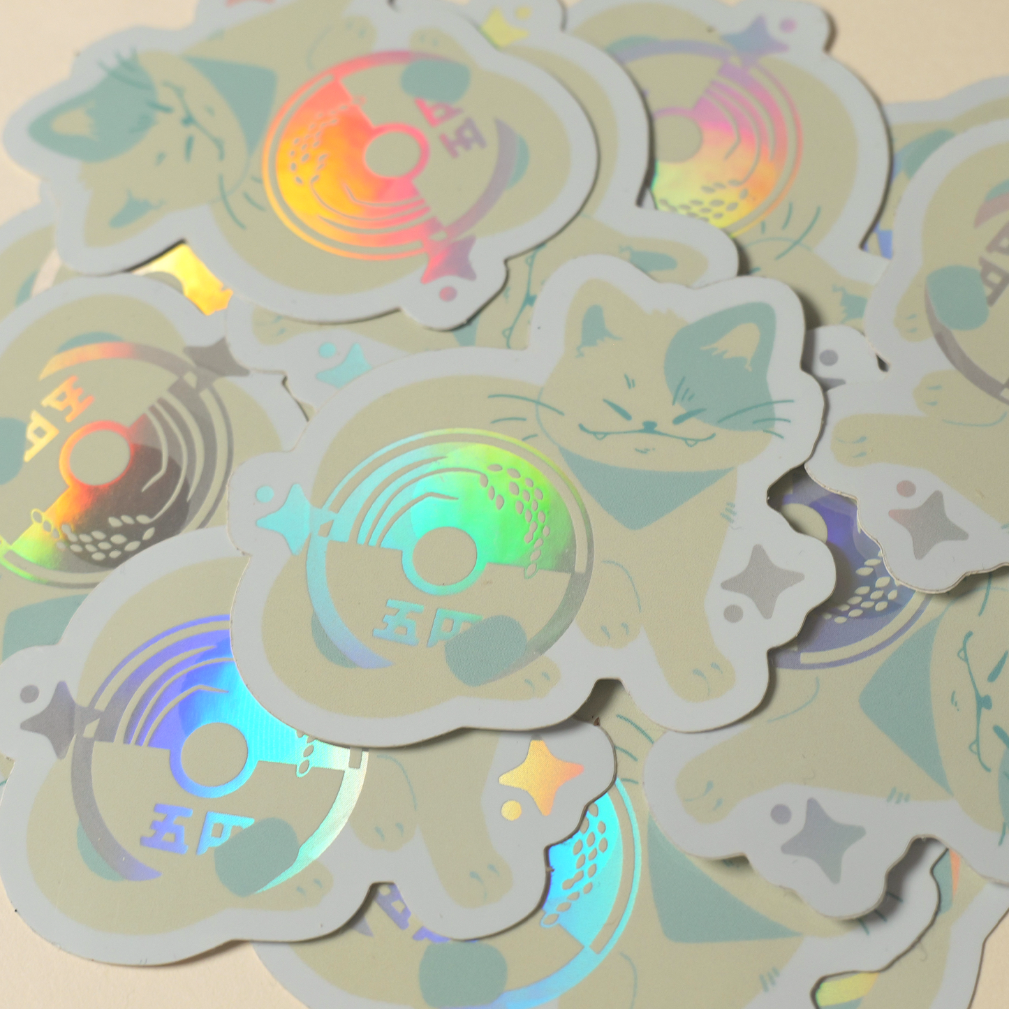 Sticker - "Maneki" | Holographique B-Grade