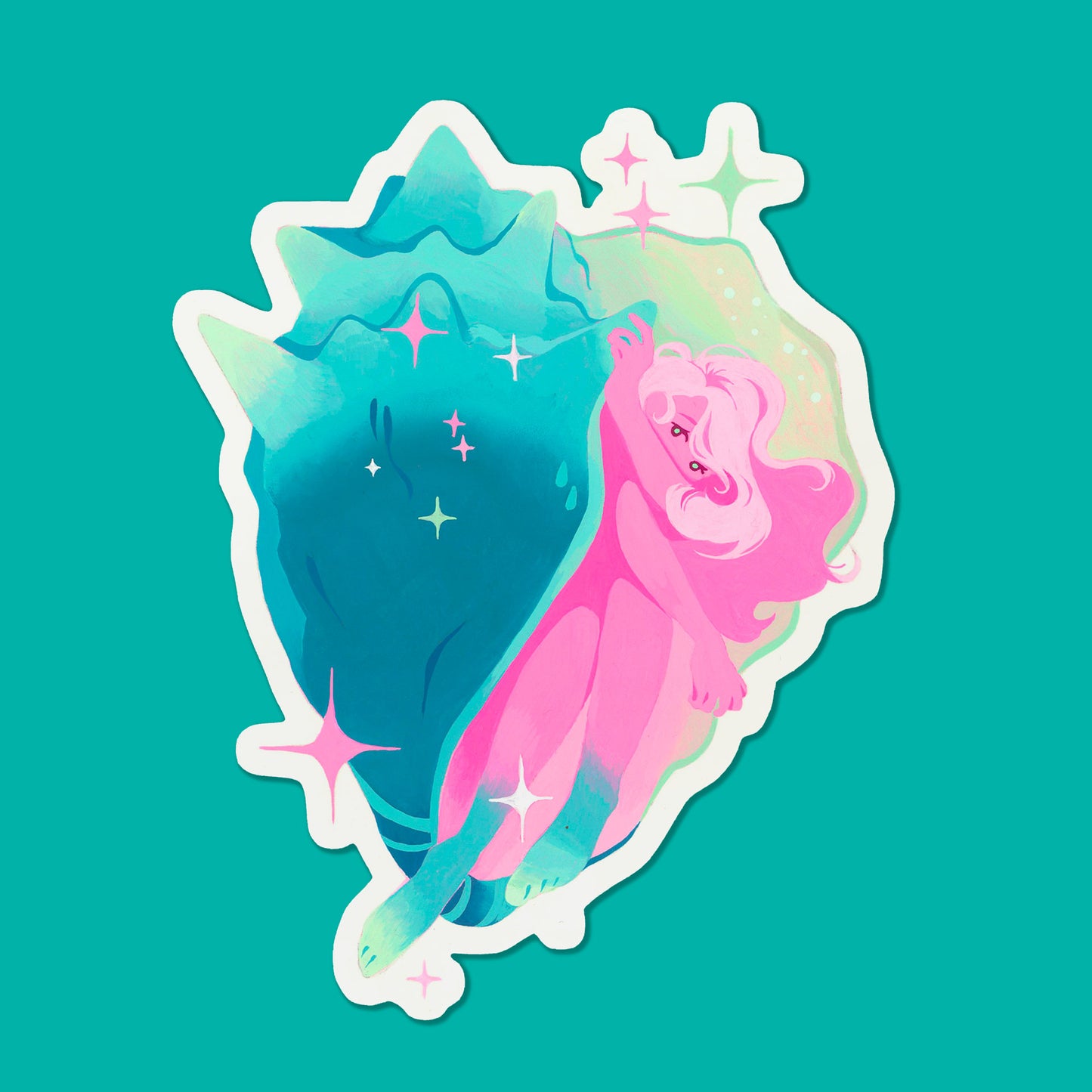 Sticker - "Coquillage" | Holographique Mat