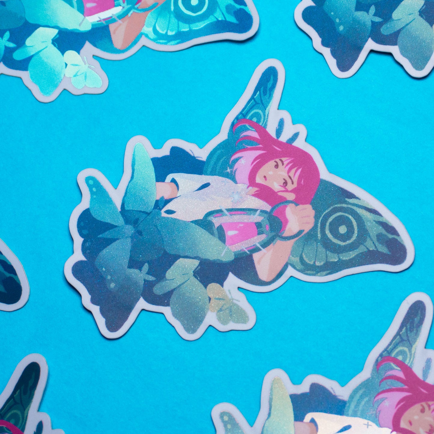 Sticker - "Lueur" | Holographique Mat