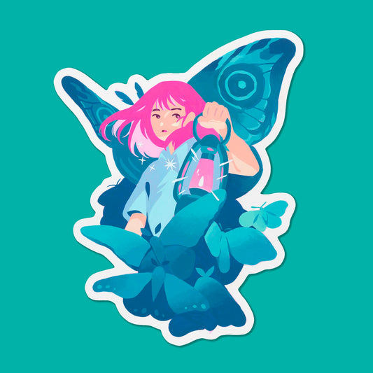 Sticker - "Lueur" | Holographique Mat